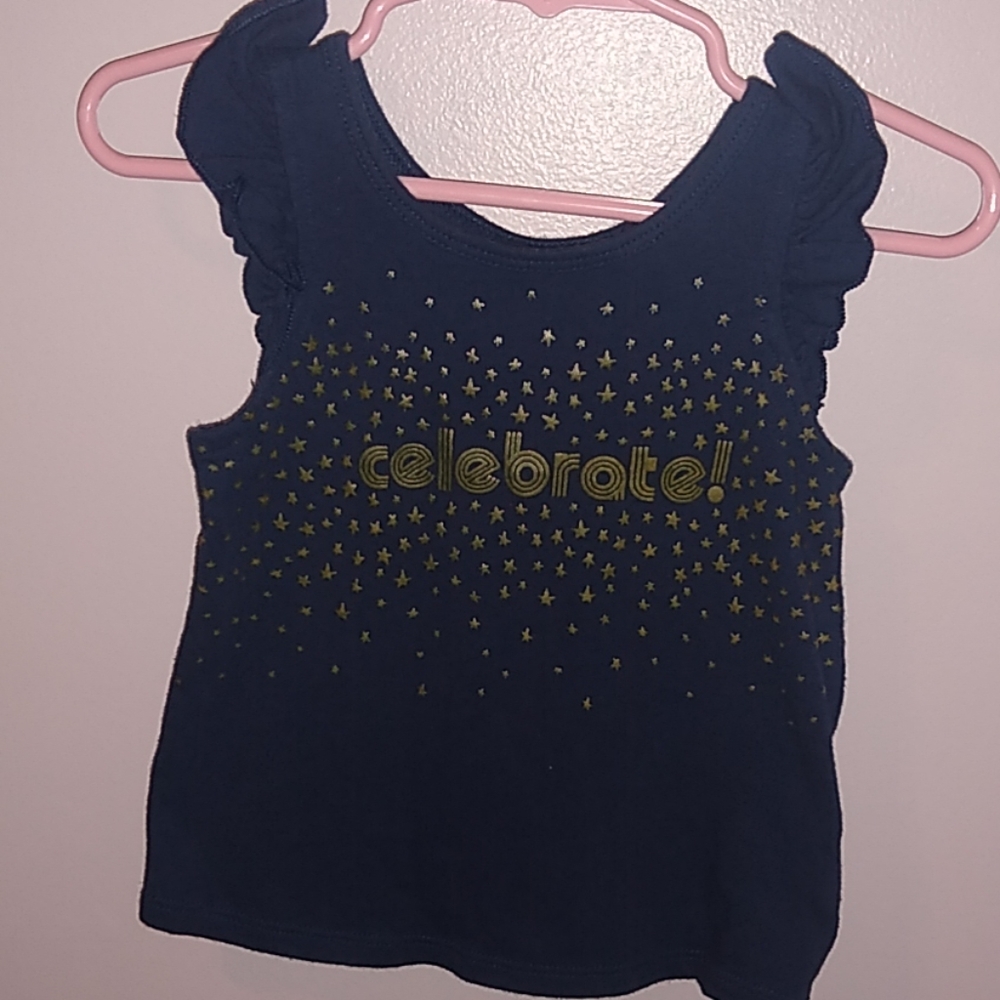 Celebrate Frilly Tank 18m